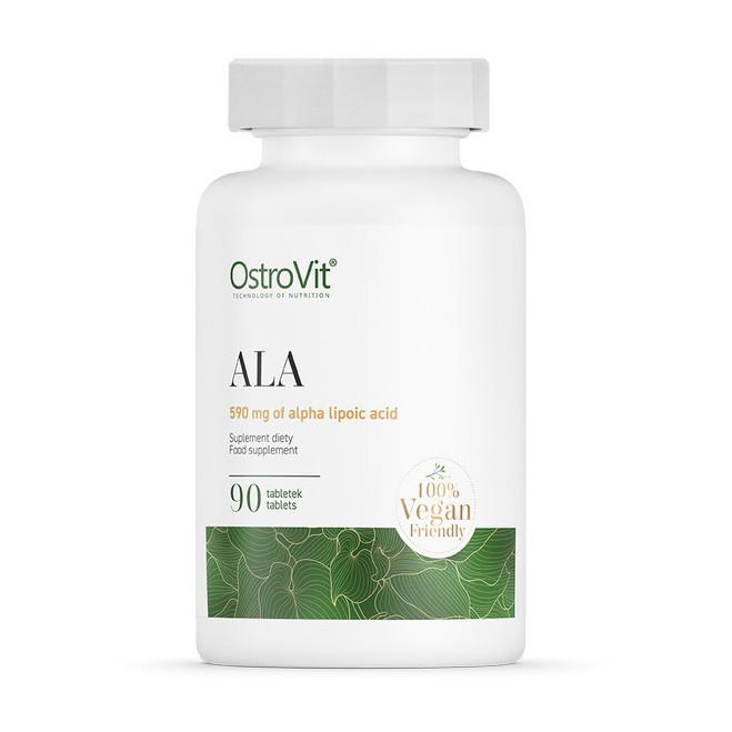 Альфа-липоевая кислота OstroVit ALA 590 мг 90 капс. (22103-01)