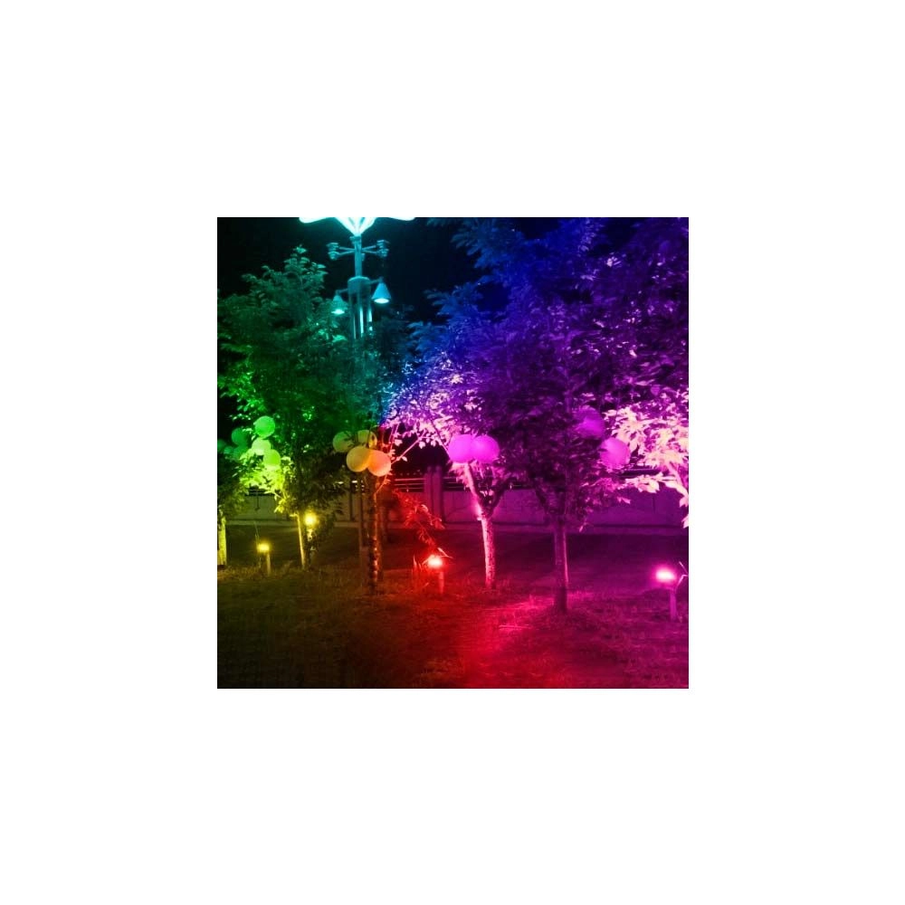 Садовий світильник Zigbee GL-G-001P 3.0 Gledopto 12W RGB+CCT pro (WH00128) - фото 5