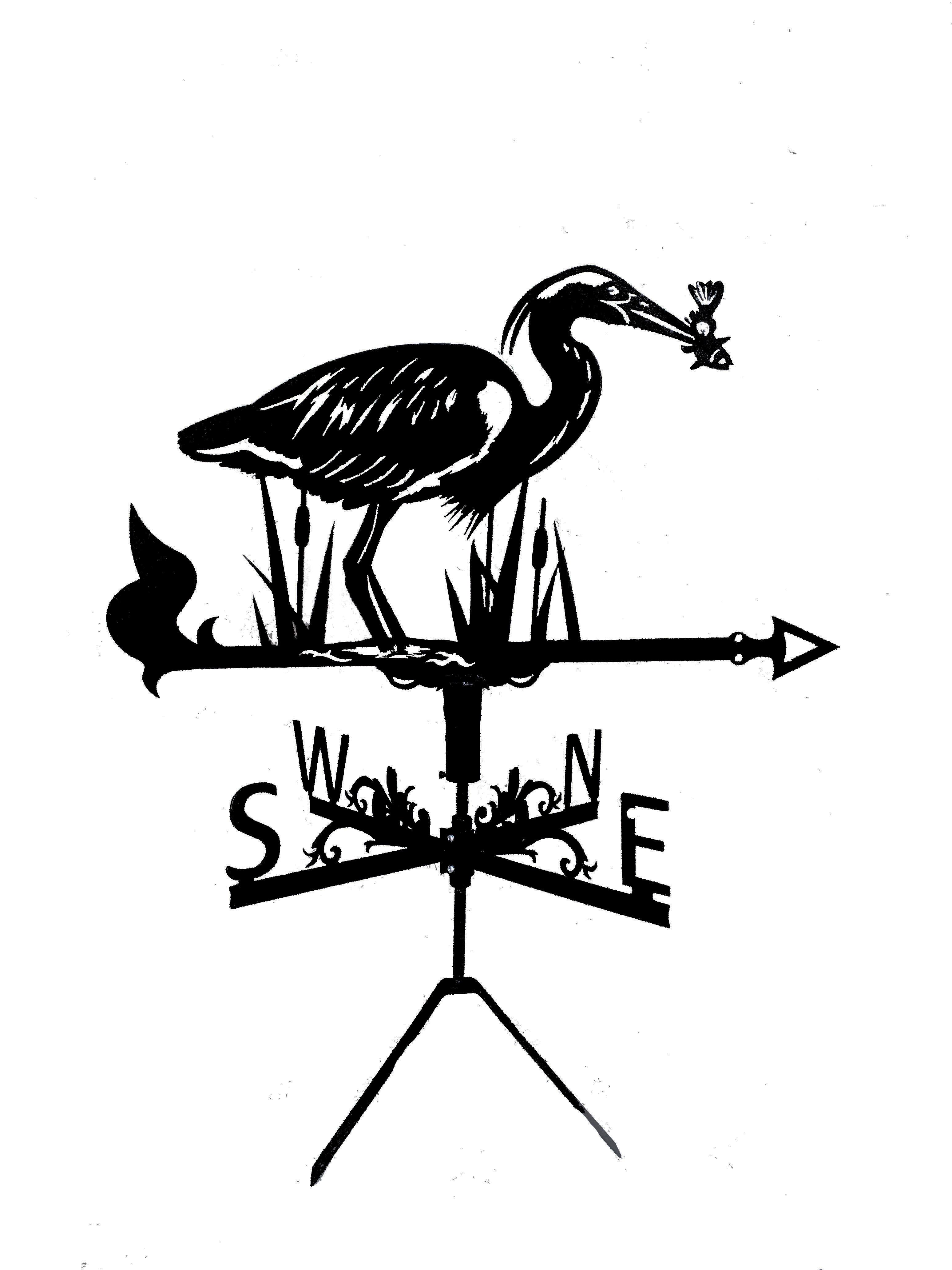 Флюгер на альтанку/колодязь Цапля (27384632) Флюгер на альтанку/колодязь Цапля (27384632)