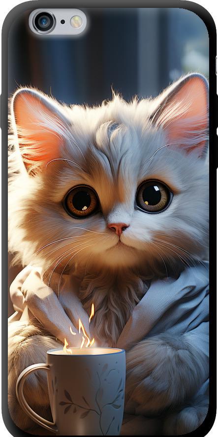 Чехол на iPhone 6s Plus White cat (5646b-91-42517) Чехол на iPhone 6s Plus White cat (5646b-91-42517)