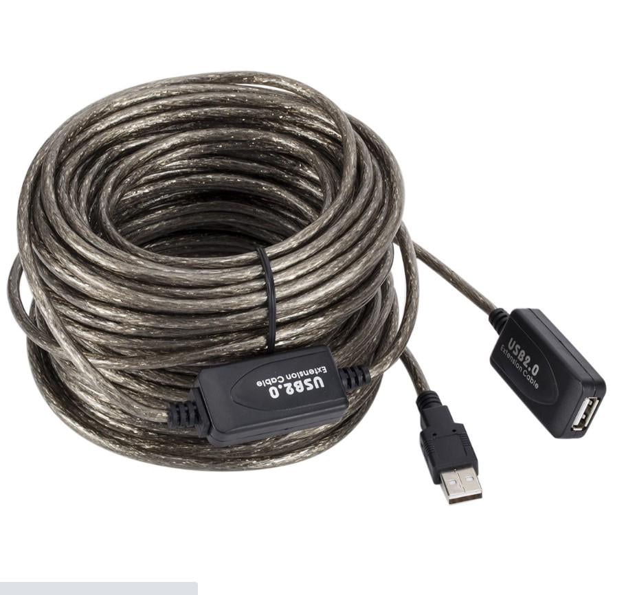 Подовжувач активний Ewell USB 2.0 25 м (EW489)