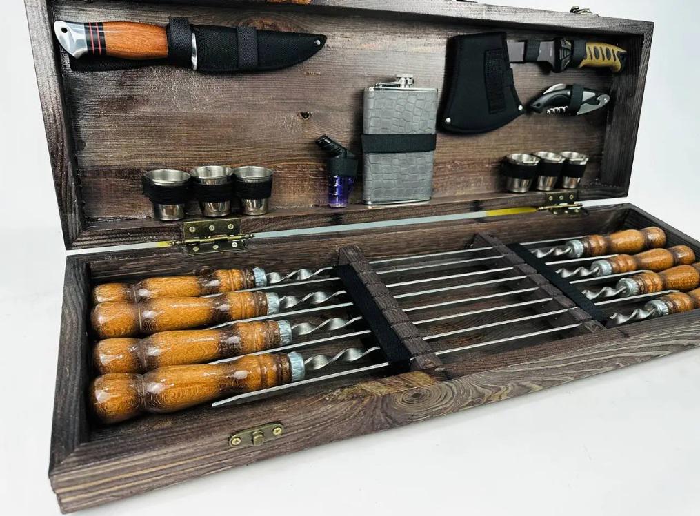 Набор шампуров в кейсе Охотник (21-10-KS-7610) - фото 3