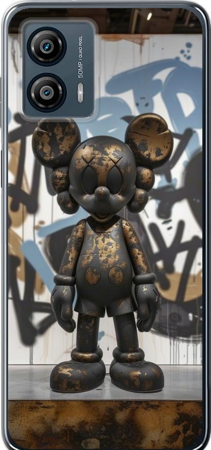 Чехол на Motorola Moto G53 Bronze kaws v2 (6098u-3047-42517)