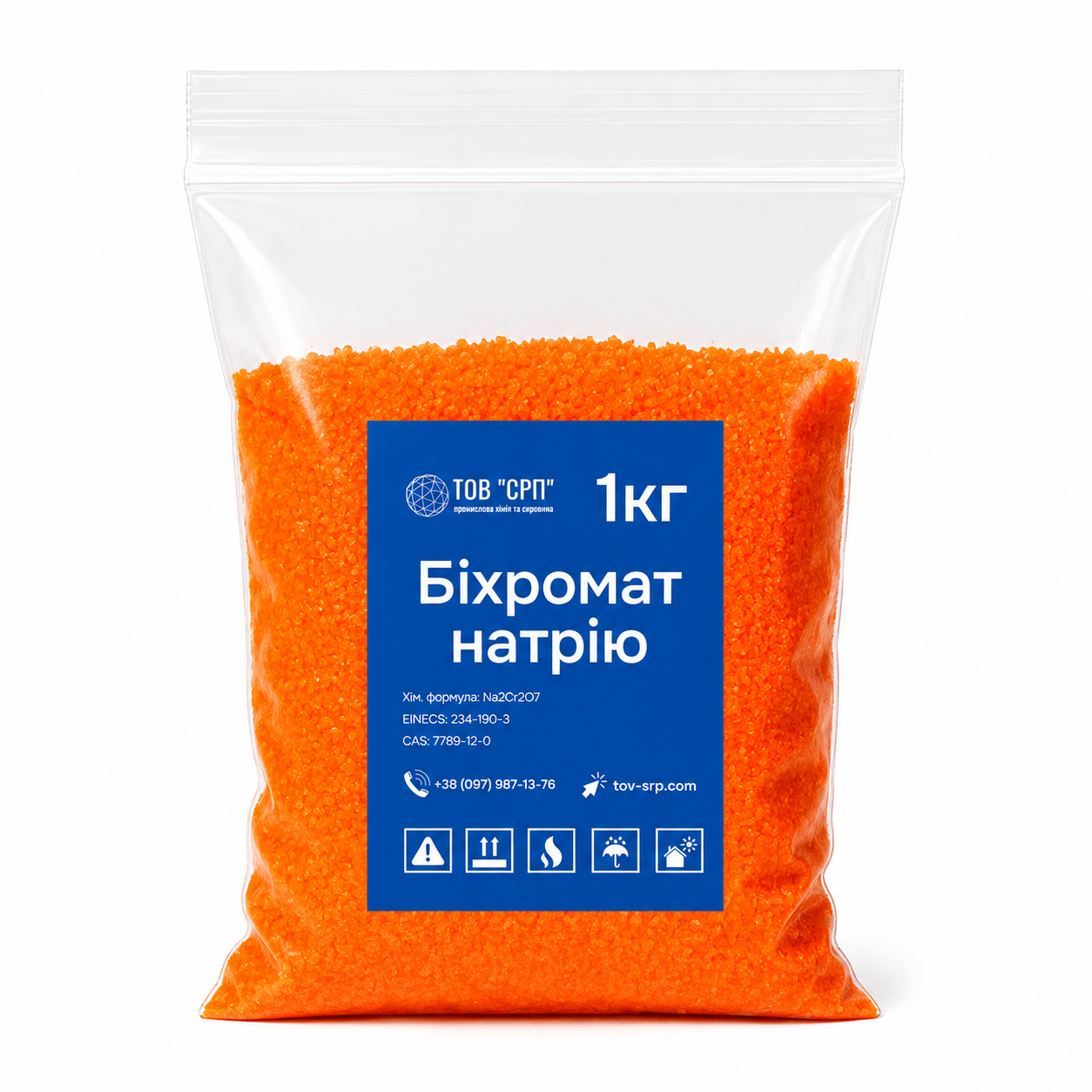 Натрия бихромат 1 кг (2881037346) Натрия бихромат 1 кг (2881037346)