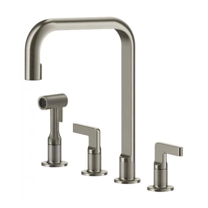 Смеситель кухонный для мойки Gessi Inciso Finox Серый (58703149)