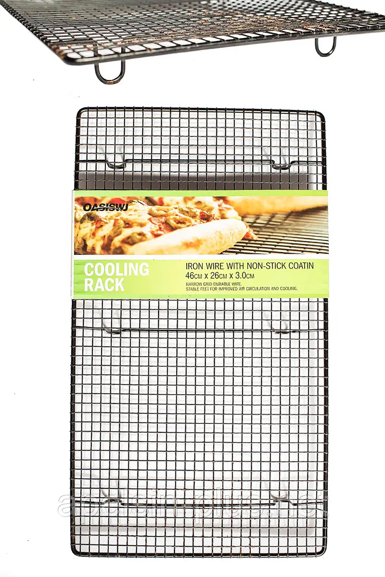 Решетка кондитерская для охлаждения/сушки/глазирования десертов и выпечки 46х26х3 см (87194) - фото 10 Решетка кондитерская для охлаждения/сушки/глазирования десертов и выпечки 46х26х3 см (87194) - фото 10