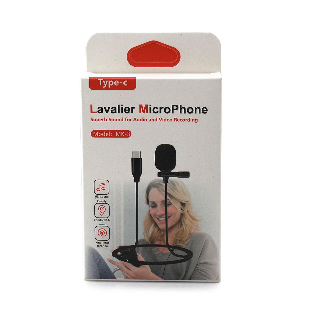 Мікрофон петличний Lavalier MicroPhone MK 3 Type-C (ed818327)