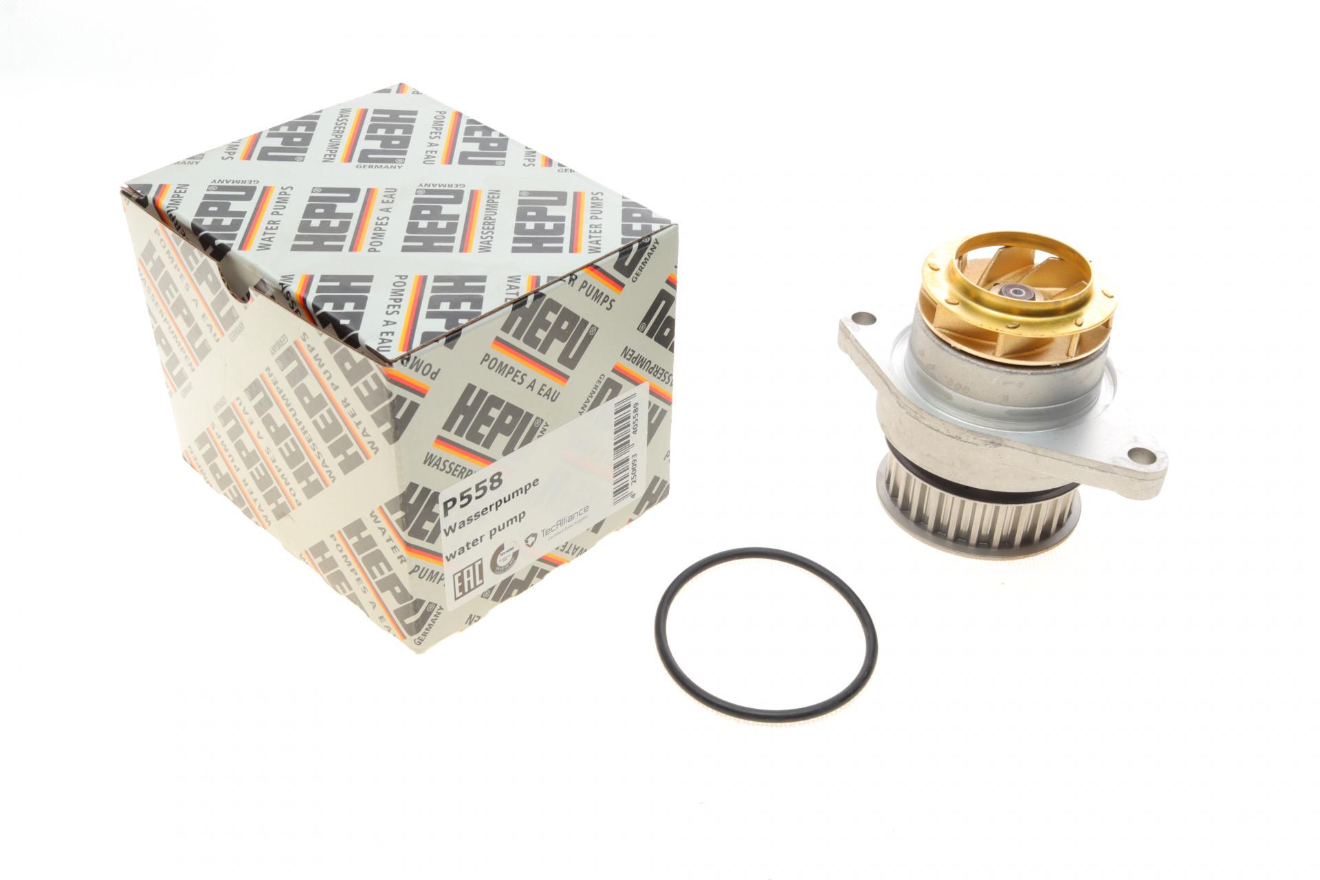 Насос воды Hepu VW Golf IV/Bora/Seat Toledo II/Leon 1.6i 00-06 P558 (25588478)