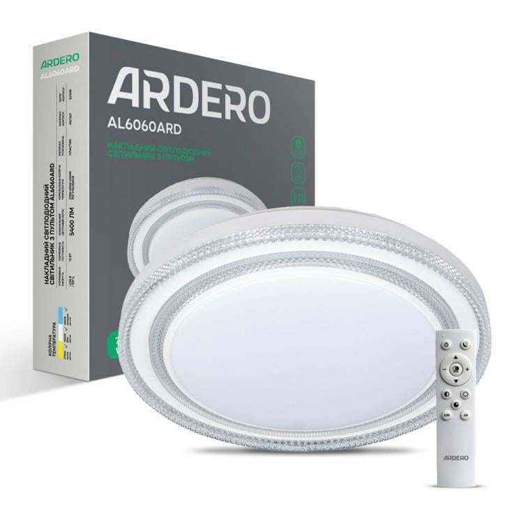 LED-светильник круглый ARDERO Smart AL6060ARD CRISTAL 72W 2700K-6500K (27712582)
