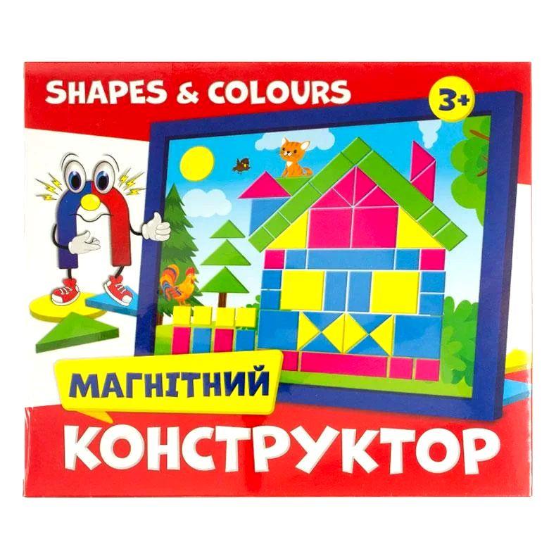Конструктор магнитный Мій Успіх+ Shapes and Colours (6000653)