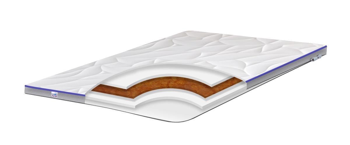 Матрас-топпер тонкий Family Sleep TOP Air Cocos 115х190 см
