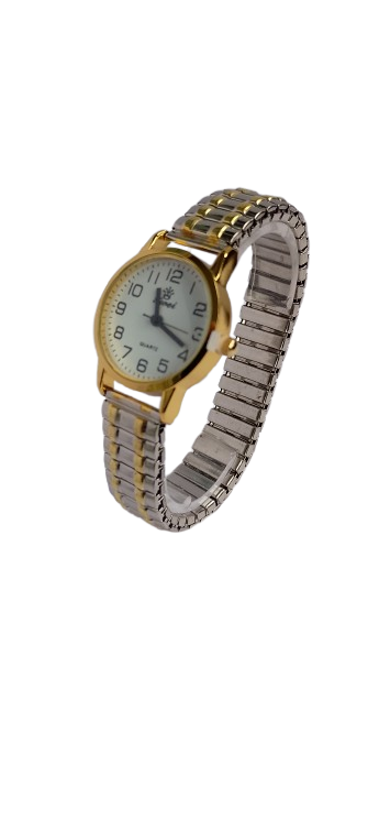 Часы женские Xwei на браслете d-28 Gold/White/Silver/Gold (3889)