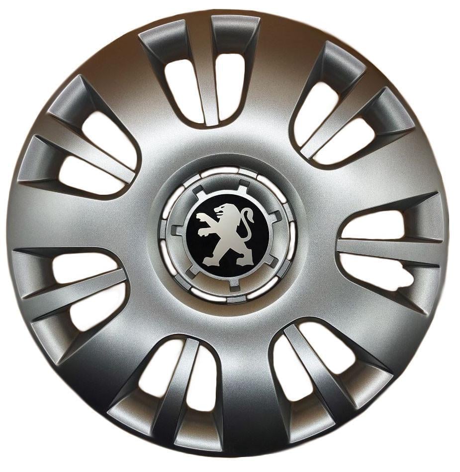 Колпаки R14 Peugeot 222 SJS 4 шт. Серебряный (2654557252)