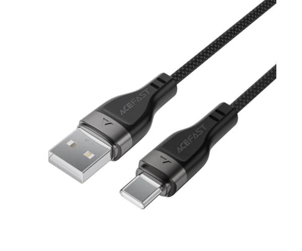 Кабель Data Acefast C11-04 USB-Type-C 3A 1,2 м Black (066974316280224) - фото 4