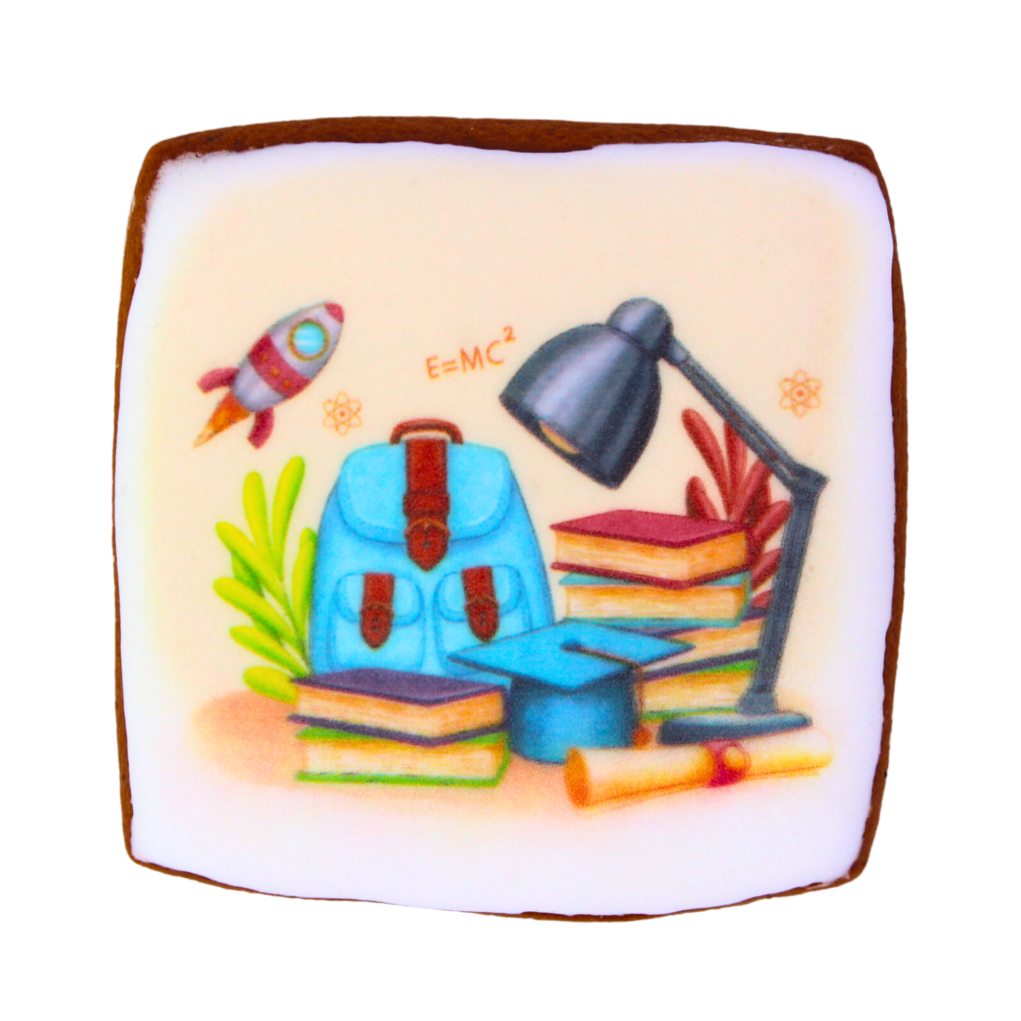 Пряник з принтом Крафт Печиво Міжнародний день знань! 45 г