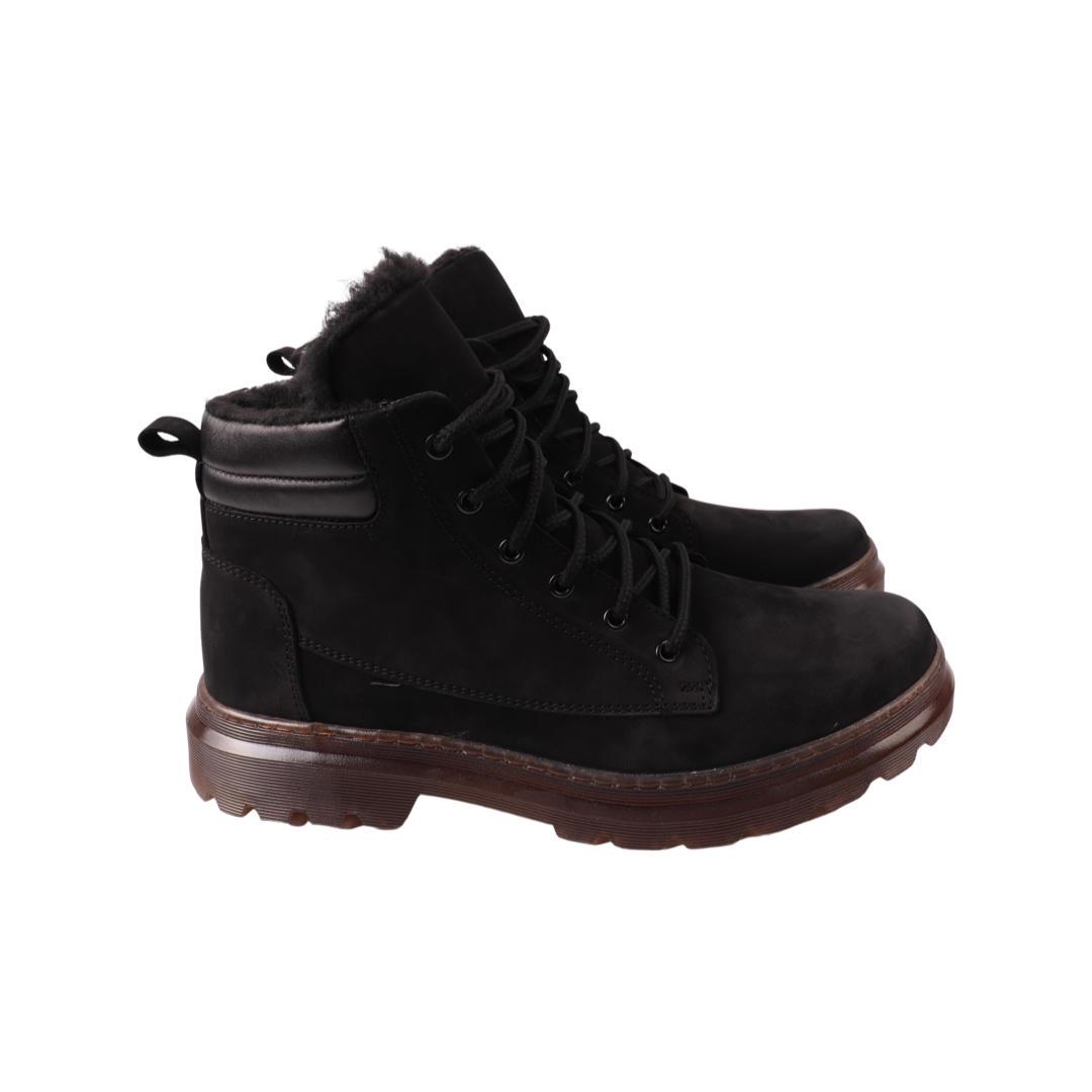 Ботинки мужские Vadrus из нубука р. 41 Черный (402-22ZHC)