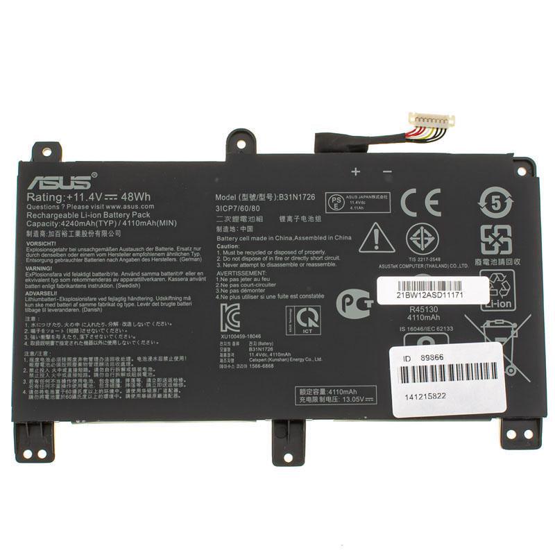 Аккумулятор для ноутбука Asus ROG Strix G15 G512LI 4212 mAh 11,4V (135629)