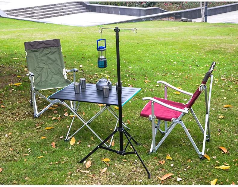 Стіл туристичний алюмінієвий складаний 56х40 см (27059728) - фото 12