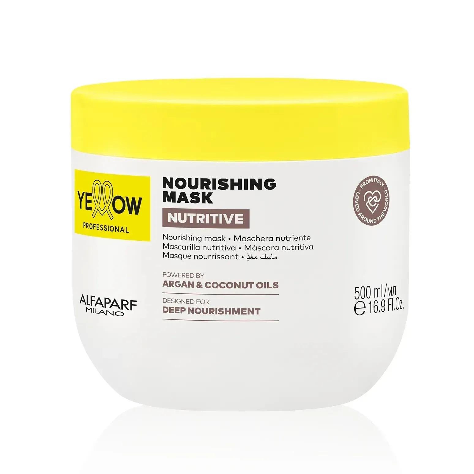 Маска для волосся Yellow Nutrive Argan&Coconut Mask 500 мл (2028208946)