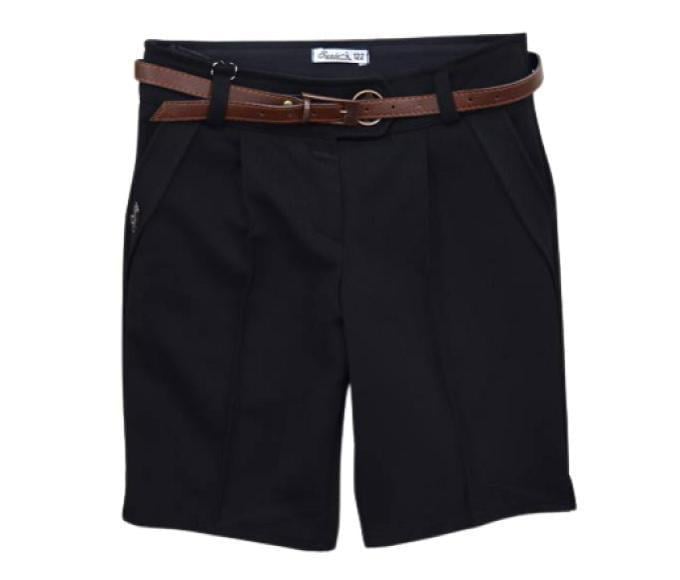 Шорты школьные для девочки Suzie ИВЕТ 03 шерсть 122 см Черный (13301231_122)