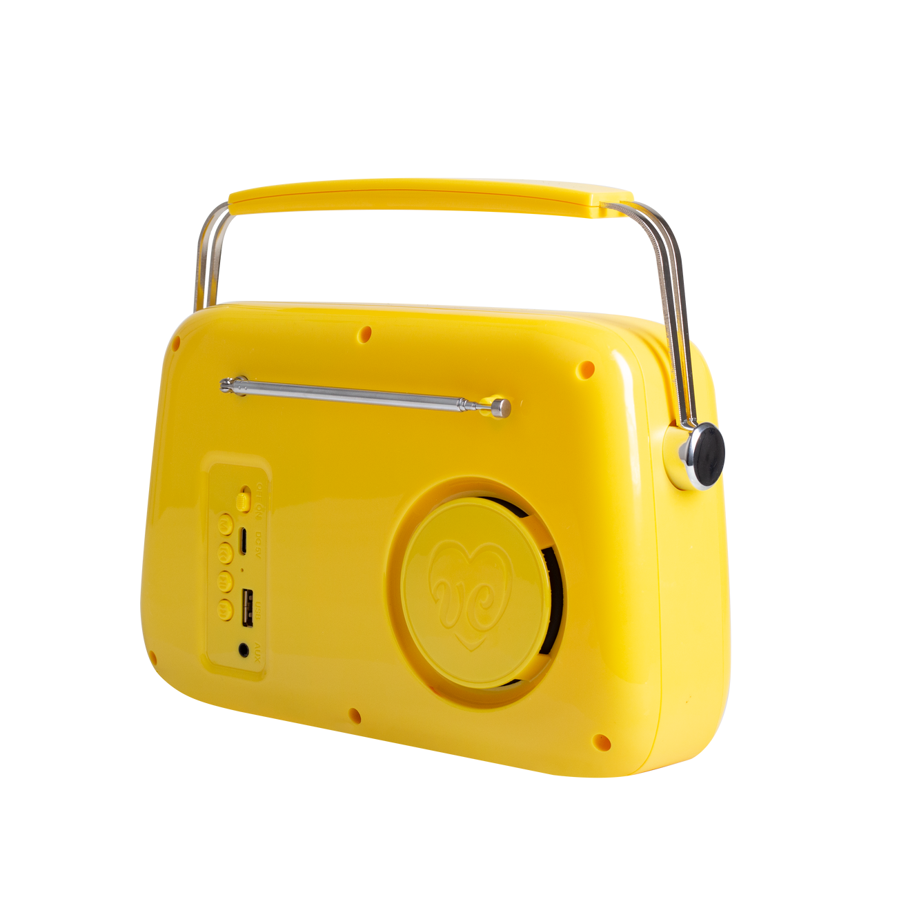 Радіо у ретро стилі Bluetooth Vintage Cuisine металева ручка Жовтий - фото 3 Радіо у ретро стилі Bluetooth Vintage Cuisine металева ручка Жовтий - фото 3