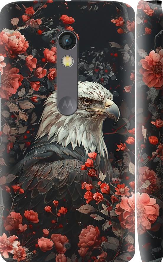Чехол на Motorola Moto X Play Цветочный страж (6102m-459-42517)