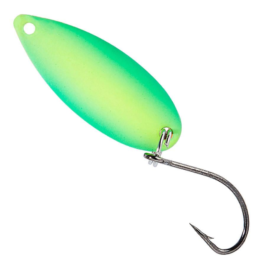 Блесна-колымалка Balzer Pro Staff Serie UV Catcher Spoon один крючок 2,0 г Салатовый/Желтый (20803154)