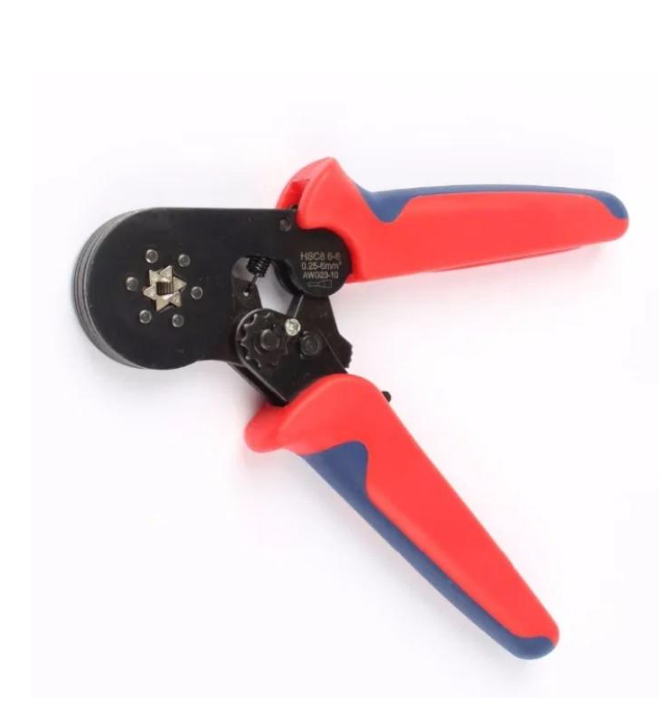 Кримпер 4 кулачки для обжима наконечников от 0,25/6 мм (HSC8-4A)