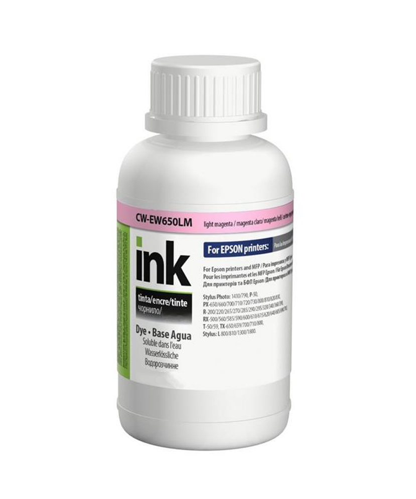 Чорнило ColorWay TX650 Epson Stylus Photo 200 мл Photo Magenta (CW-EW650LM02) Чорнило ColorWay TX650 Epson Stylus Photo 200 мл Photo Magenta (CW-EW650LM02)