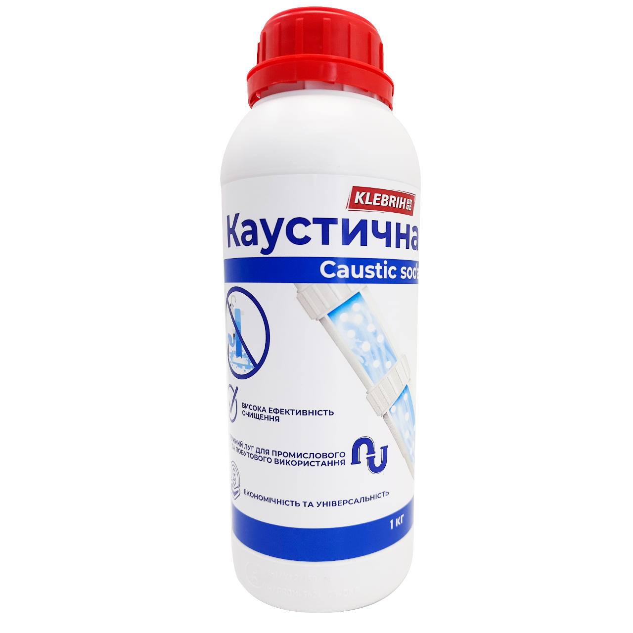 Каустична сода для прочищення труб 1 кг (2528454477) - фото 2 Каустична сода для прочищення труб 1 кг (2528454477) - фото 2