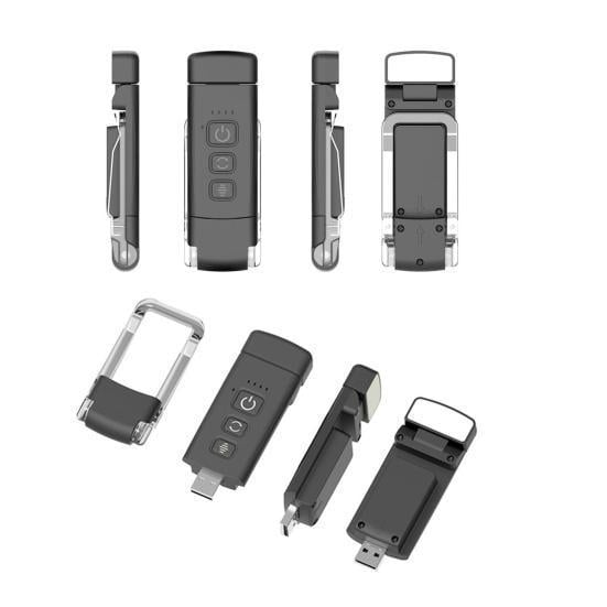 Лампа для читання LED акумуляторна на прищіпці USB Чорний (2612940080) - фото 2 Лампа для читання LED акумуляторна на прищіпці USB Чорний (2612940080) - фото 2