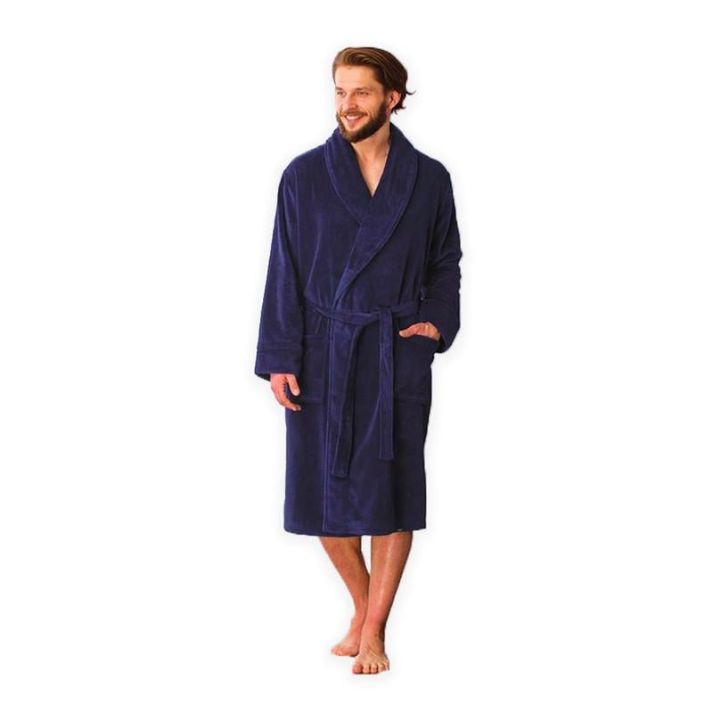 Халат домашний мужской KEY M/L GRA (MGL 191 B21)