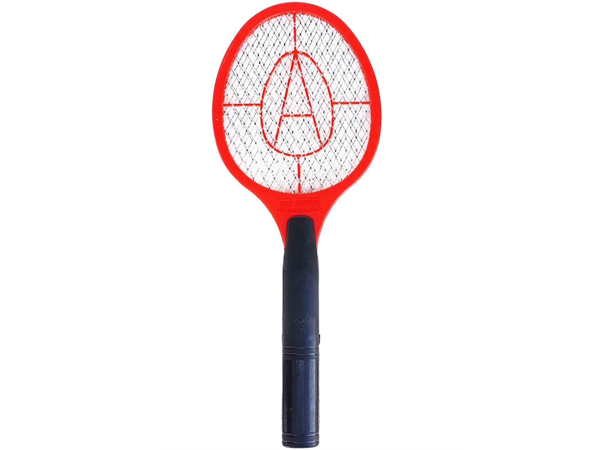 Мухобійка-ракетка електрична Annihilator від комарів і мух на батарейках Червоний (7G-F-7432R)