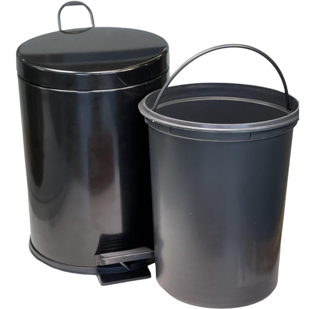 Мусорное ведро с педалью MAXIFLOW 12 л Черный (4501.2435S.101.12) - фото 5 Мусорное ведро с педалью MAXIFLOW 12 л Черный (4501.2435S.101.12) - фото 5