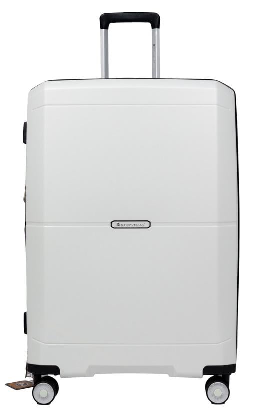 Чемодан Snowball 49103 L Белый (c94dec4a8c399460bac4cb84a7d39223)