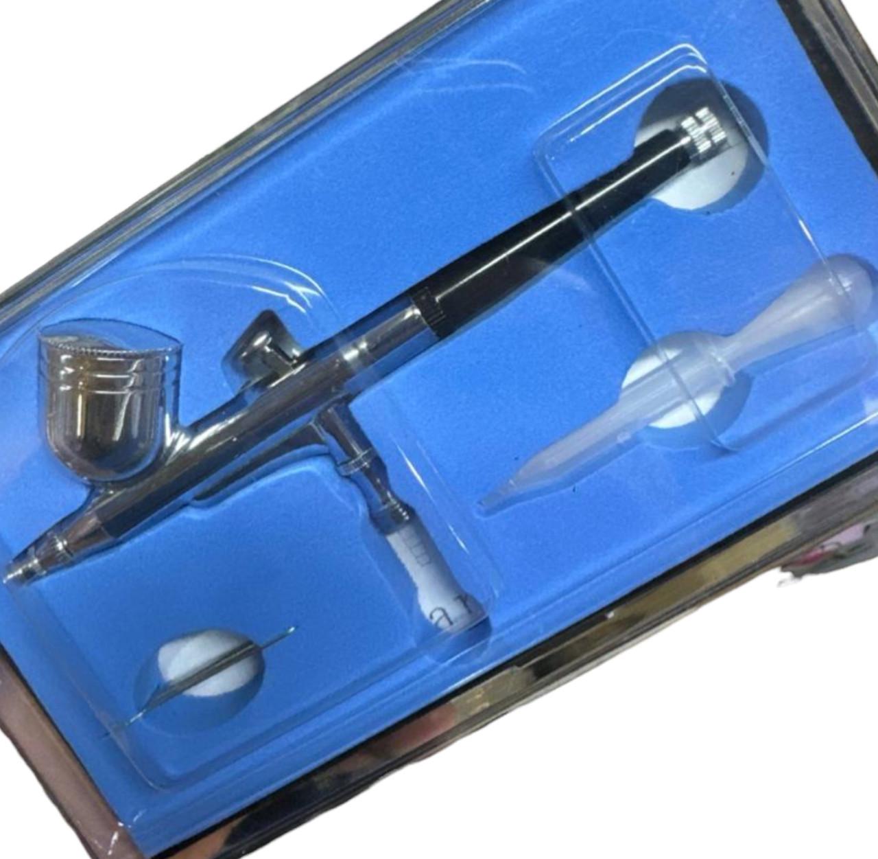 Аерограф бездротовий HS-M100DK з компресором 1000 mAh для розпису Чорний - фото 2 Аерограф бездротовий HS-M100DK з компресором 1000 mAh для розпису Чорний - фото 2