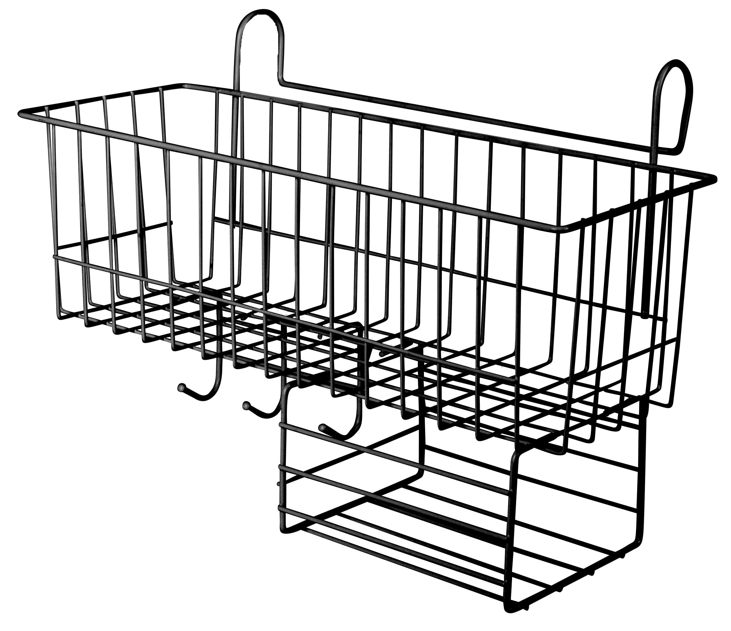 Органайзер навесной Ringel Raum 39x18x25,5 см Черный (RG-002b)