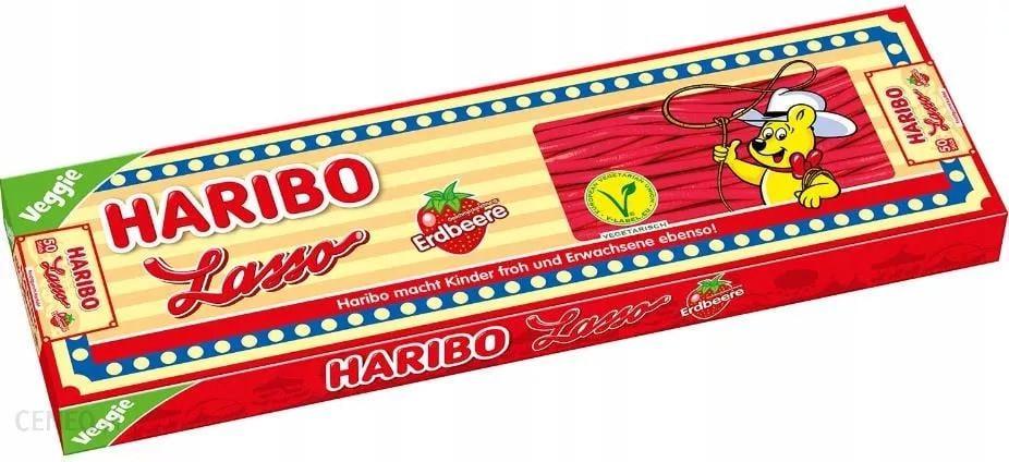 Желейна цукерка Haribo Lasso Strawberry 60 см х 50 шт. (1868817160)