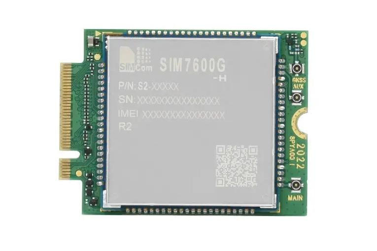 Плата розширення SIMCom SIM7600G-H-M.2 LTE у форм-факторі M.2 (56565)
