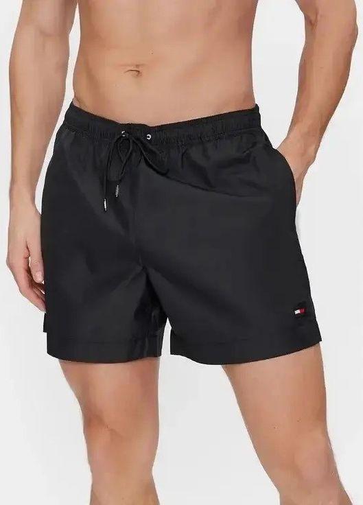 Шорты мужские для плавания Tommy Hilfiger Flag Embroidery Mid Length Swim Shorts TH-2061-1BL L (TH-2061-1BL L)