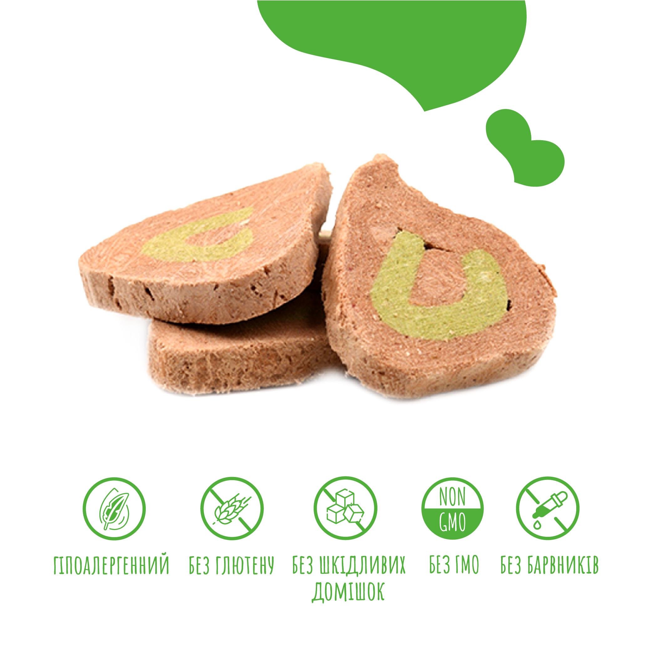 Лакомства для собак Mavsy freeze dried RABBIT PARFAIT ON A SPINACH PILLOW WITH CREAM от 3-х месяцев 50 г (24624815) - фото 3 Лакомства для собак Mavsy freeze dried RABBIT PARFAIT ON A SPINACH PILLOW WITH CREAM от 3-х месяцев 50 г (24624815) - фото 3