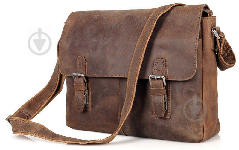 Сумка мужская Vintage 14420 Коричневая, Коричневый