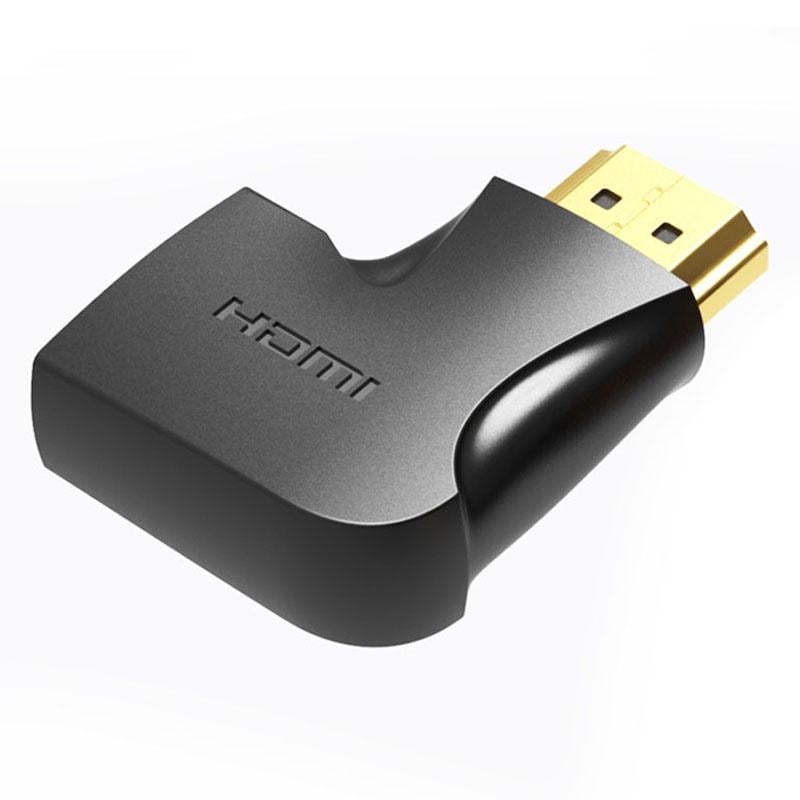 Переходник HDMI Vention угловой правый  270 градусов
