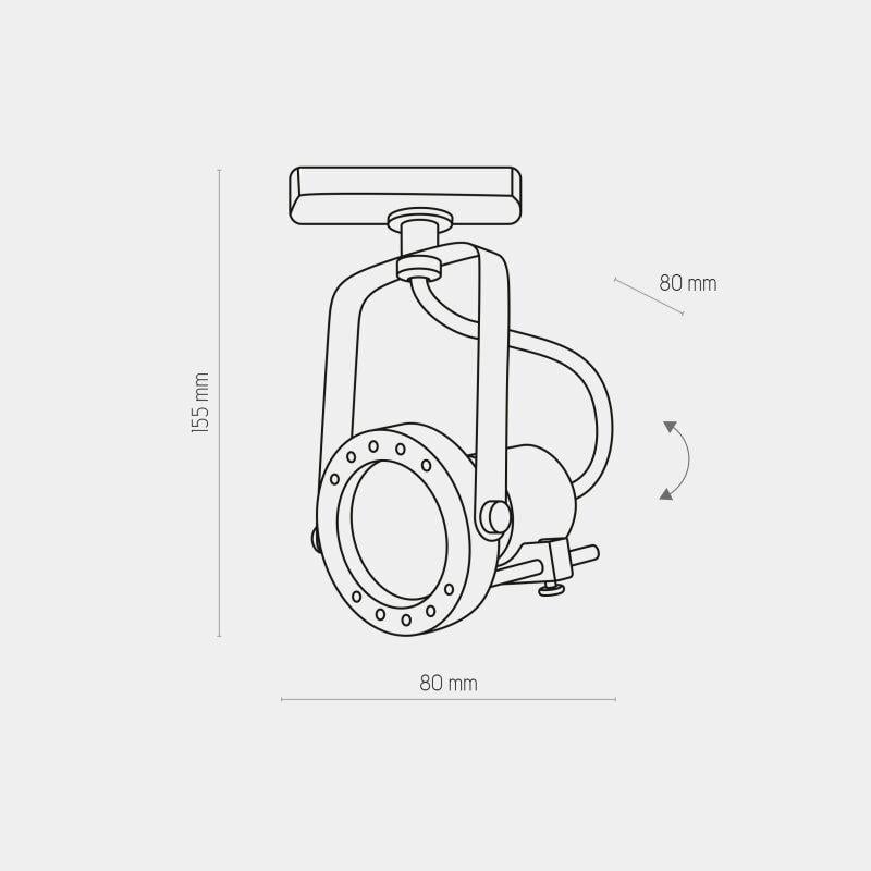Прожектор на шину TK Lighting 4066 Tracer Black (ТК_4066) - фото 2 Прожектор на шину TK Lighting 4066 Tracer Black (ТК_4066) - фото 2
