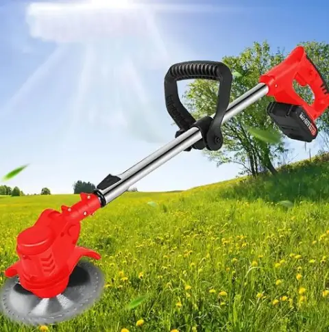 Газонокосилка-триммер аккумуляторная 48 В 2 батареи 2000 мАч 800Вт - фото 4 Газонокосилка-триммер аккумуляторная 48 В 2 батареи 2000 мАч 800Вт - фото 4