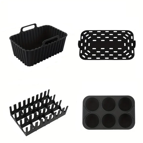 Аксесуари для аерофритюрниці 4 шт. Чорний (SAM-T4BL)