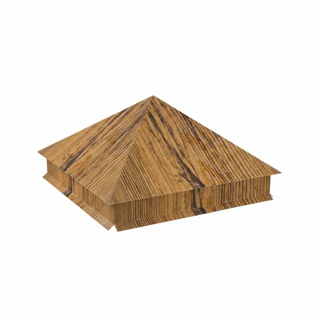 Колпак 520х520х100 мм МАТ 0,5 Светлое дерево