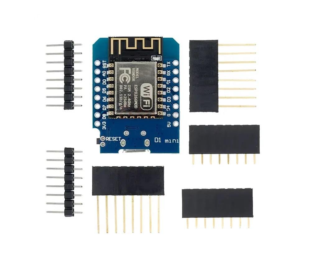 Плата розробки TENSTAR ROBOT D1 Mini Type-C ESP8566 WiFi CH340 сумісна MicroPython для Arduino (00-00028952)