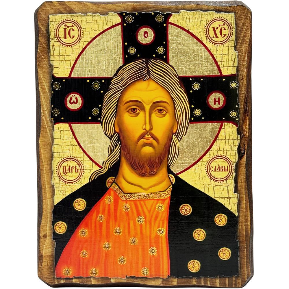 Ікона Спас Золоті Власи під старовину 13х17 см (1852-1)