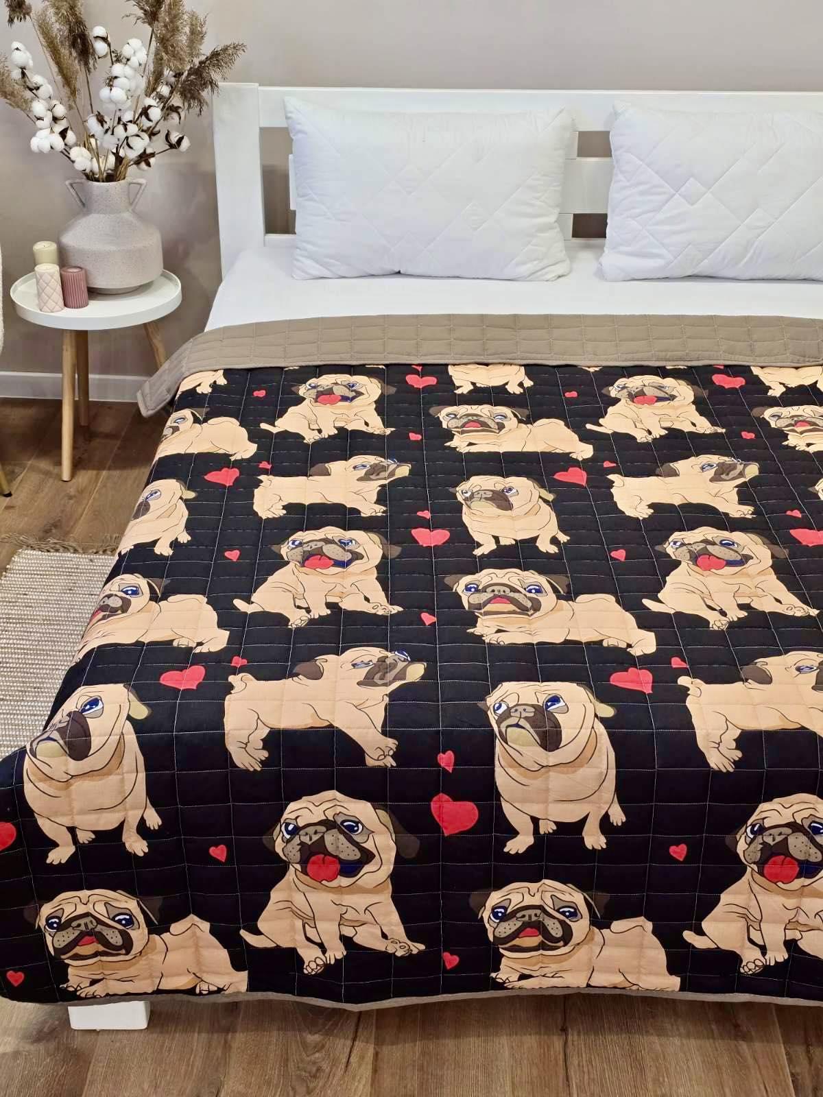 Одеяло-покрывало детское Майнкрафт двустороннее из хлопка 150x210 см (27716656) Одеяло-покрывало детское Майнкрафт двустороннее из хлопка 150x210 см (27716656)